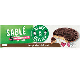 BIO : biscuit nappé de chocolat noir
