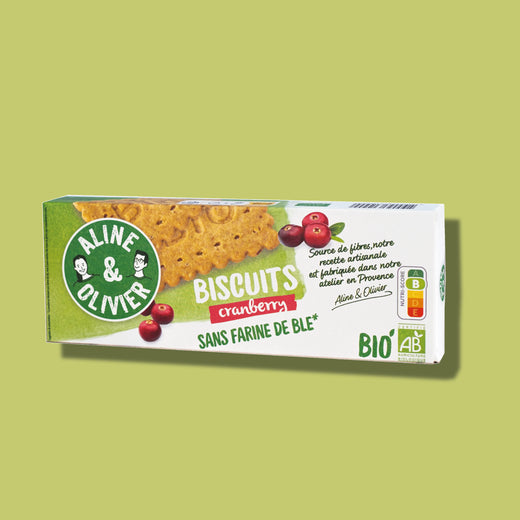 BIO : biscuit cranberries