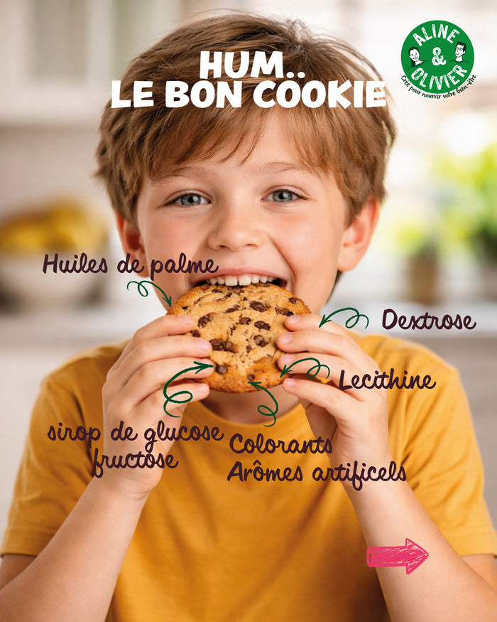 COOKIE CACAHUETE CHOCOLAT 170g - NON BIO