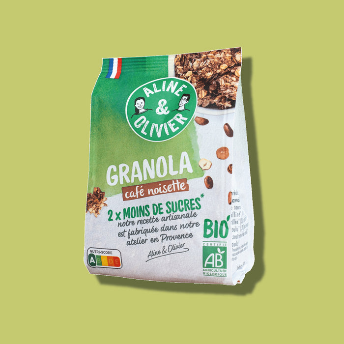 BIO : Granola café noisette 1KG (format VRAC)