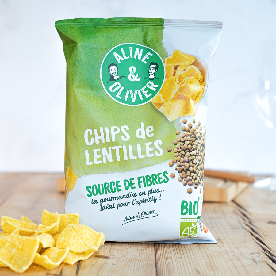BIO : chips lentilles