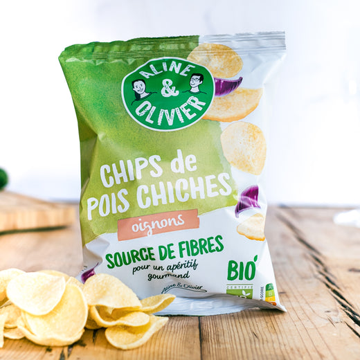 BIO : Chips Pois Chiches, goût oignon